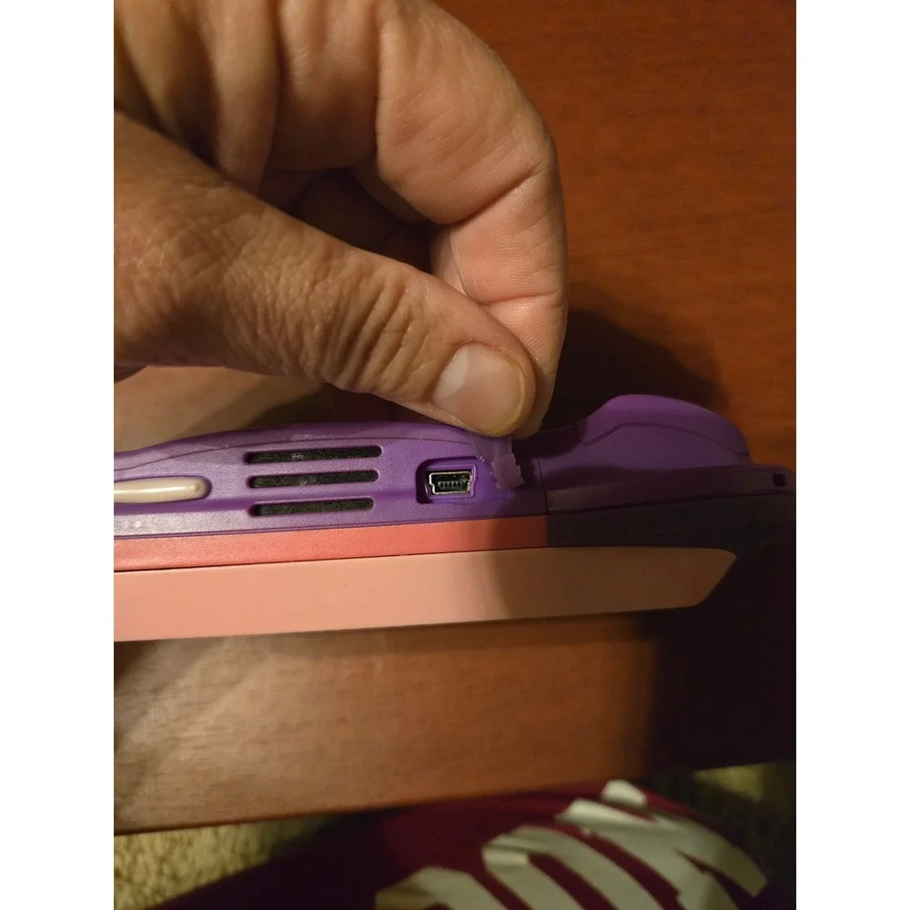 VTech MobiGo Touch Learning System Pink Purple Handheld Educational Console Game